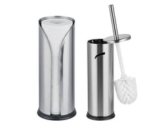 relaxdays | Wc-Rolllenhalter-Set | Silber