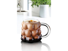 Hermia | Trinkglas Bubble, 300 ml | Borosilikat
