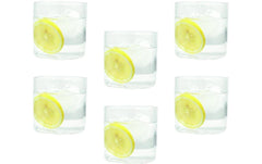 Tognana | Trinkgläser Lyra | 6 Stück, 330 ml, Transparent