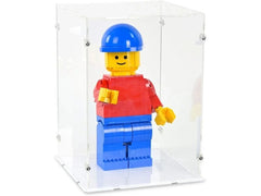 iDisplayit | Acryl-Display LEGO 40649 Grosse Minifigur | Mit weissem Boden