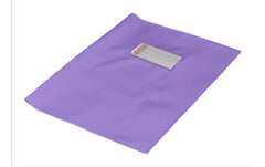 dufco | Hefthüllen Green Line violett, 10 Stk | E5 Stabquart mit Beschriftung, 220my