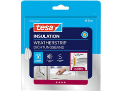 tesa | Dichtungsband Türdichtung E-Profil | Für Spalten 1-3,5mm