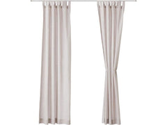 Urbanara | Vorhang 2er-Set Tolosa | Natur 140x245cm