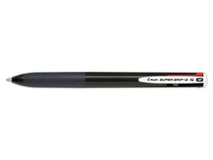 Pilot | Super GripG-4 Colors 1.0mm | 4-Farben-Kugelschreiber, schwarz