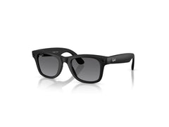 Ray-Ban | META AI POLAR WAYFARER Matte Black | Sonnenbrille, Lens POLAR GRADIENT GRAPHITE