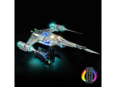 BrickBling | Beleuchtungs-Set LEGO 75442 Star Wars N-1 | Starfighter mit Fernbedienung