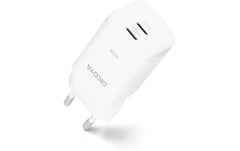 DICOTA | 2-port GaN Wall Charger (65W) EU | weiss