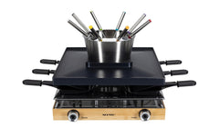 Nouvel | Raclette Prime 3 in 1 | 230V, 1750W, 27 teilig, 8 Pers.