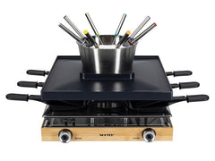 Nouvel | Raclette Prime 3 in 1 | 230V, 1750W, 27 teilig, 8 Pers.