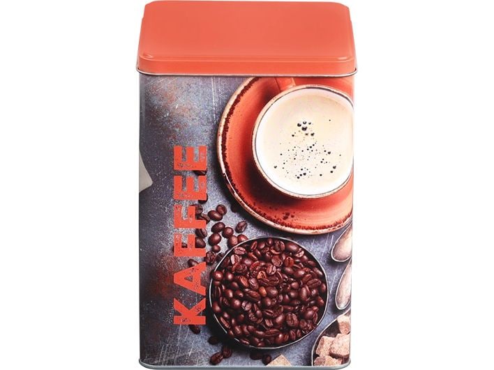 Kesper | Kaffeedose | 14 x 8 cm, Höhe: 19 cm, Rot