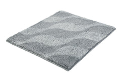 Kleine Wolke | Badteppich Onda | Anthrazit 55x 65 cm