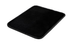 Kleine Wolke | Badteppich Cony | Schwarz 55x 65 cm