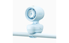 Jisulife | Kinderwagen Ventilator Fan 4 Blau | 5000mAh