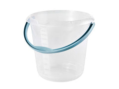 keeeper | Eimer mit Ausguss 10 l | natural transparent, mika