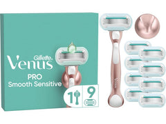 Gillette Venus | Del. S. Sen. Klingen 9er&HS | plus Handstück
