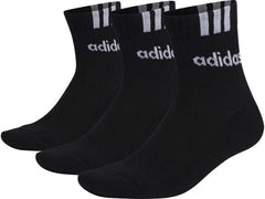 Adidas | 3 Streifen Linear Socks 3 Pack | 43-45, black