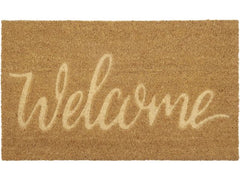 Chic Antique | Fussmatte Welcome | L: 75 cm, B: 45 cm, Kokosfaser