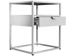 VCM | Nachttisch Flokas M | Weiss