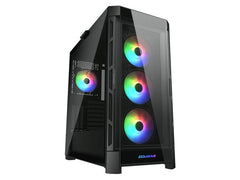 Cougar | Case Duoface ARGB | Midi-Tower, Schwarz