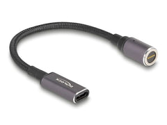 Delock | Adapter für Notebook USB-C 15cm | Buchse zu magnetischem 8 Pin Konnektor