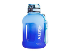 4Fresh | Flasche Gradient Half Gallon,2.3L | Blau