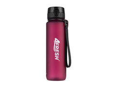 4Fresh | Flasche Colourful Frosted, 1L | Lila-Rot