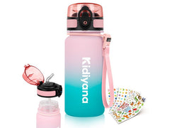 4Fresh | Flasche Colourful Gradient 350ml | Pink-Cyan