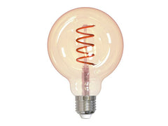 Hama | Globe G95 | E27, amber, klar, extra warmweiss, dimmbar