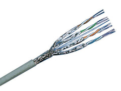 R&M | Installationskabel: Cat.7, S/FTP, 100m | AWG23, 1000Mhz, LSFRZH, Grau, CCA