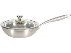 Nouvel | Wok mit Deckel, Titan, Ø26 cm | -