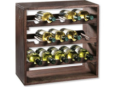 Kesper | Weinflaschen-Regalsystem | 25 x 50 x 50 cm