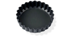 Blomsterberg | Tortemform 10 cm | Boden abnehmbar, Aluminimium, Grau