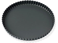 Blomsterberg | Tortemform 25 cm | Boden abnehmbar, Aluminimium, Grau