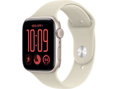 Apple | Watch SE 3 | 44mm, CEL, Starlight Alu, Sand SP Band S/M