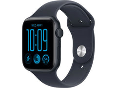 Apple | Watch SE 3 | 44mm, GPS, Midnight Alu, Blue SP Band M/L