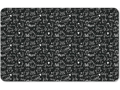 Tarhong | Black & White Meow | 29.2 x 48.3 cm