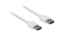 USB2.0-Kabel Easy A-A: 2m, weiss