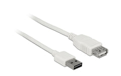 USB2.0-Verlängerungskabel Easy, 5m, weiss