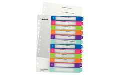 Leitz WOW PC-beschriftbares Register