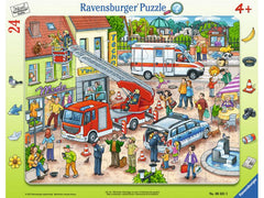 Ravensburger | 110, 112-Eilt herbei! | Alter: 4+, 24 T. Rahmenpuzzle