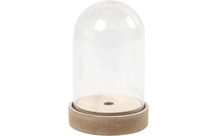 Creativ Company | Plastikglas Glocke | H: 12.5 cm, D 8 cm