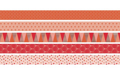 Heyda Washi Tape Triangle koralle