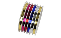 GOLDINA, Geschenkband Multispule Metallic,
