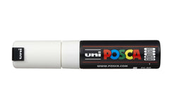 Uni, Permanent-Marker Posca 8 mm Weiss