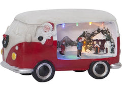 Star Trading | LED Bus Merryville | 4 LED, Bat: 3xAA m Timer, LxB: 21x12cm