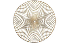 Zeller Present Tischset Mandala rund gold