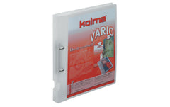 Kolma | Ringbuch Vario A4 KolmaFlex | 2 Ring-Mechanik Füllhöhe 2 cm, farblos