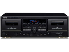 TEAC | Doppel Kassette Deck + Karaoke mixer | Schwarz