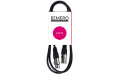 Bemero BLC1011-150BK DMX-Kabel 3-Pol 1.5m