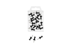 WEDO, Reissnägel 9 mm Schwarz, 20 Stück